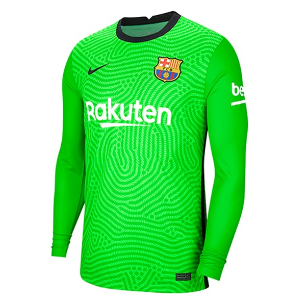 Tailandia Camiseta Barcelona Portero ML 2020 2021 Verde